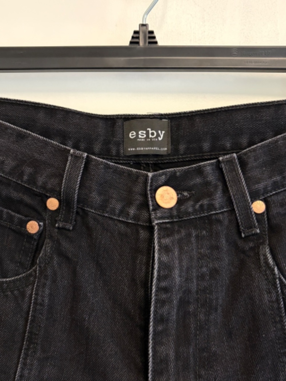 Esby Lindsey Jeans Like new condition sz 26 or sz 27 washed black denim